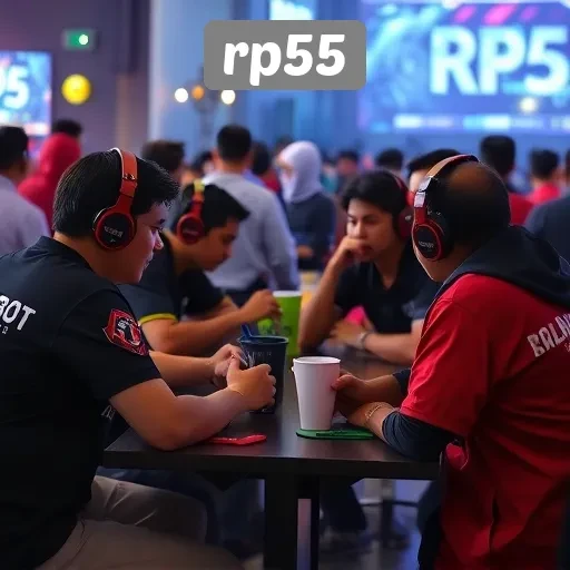 Komunitas Gamer di RP55 dan Interaksinya